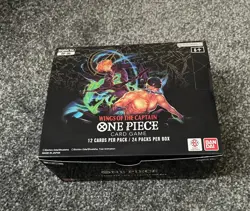 One Piece OP06 Wings of the Captain English Edition unsealed - Image 1