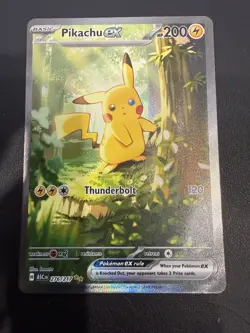 Pikachu EX 276/217 SIR Illustration Rare Pokemon Ascended Heroes Near Mint - Image 1