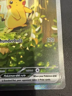Pikachu EX 276/217 SIR Illustration Rare Pokemon Ascended Heroes Near Mint - Image 5