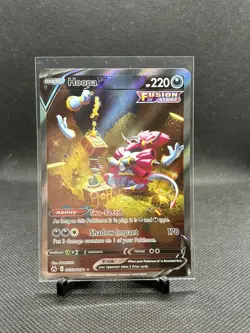 Pokemon TCG Hoopa v Crown Zenith: Galarian Gallery Ultra Rare Card GG53/GG70 NM - Image 1