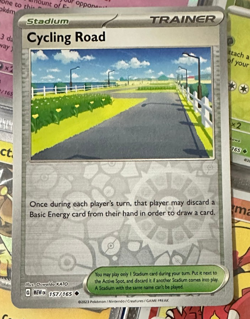 Pokemon 151 - Cycling Road 157 / 165 Reverse Holo - Scarlet & Violet - Image 1