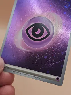 5 SWIRLS Old COSMOS HOLO Pokemon ENGLISH 151 Psychic Energy SVE #005 - Image 2