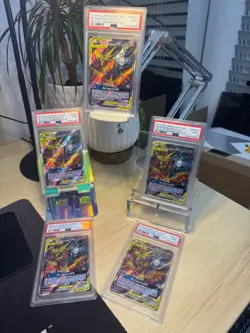 Lot of 5x Pokemon Hidden Fates Promo PSA 9, Moltres, Zapdos, Aritcuno GX - Image 1