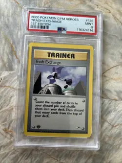 2000 Pokemon Gym Heroes 1st Edition #126Mint PSA 9 - Image 1