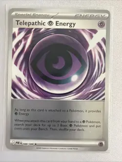 Pokemon Telepathic Psychic Energy #088/088 English POR Perfect Order Holo Rare - Image 1