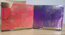 2x Pokemon TCG: Scarlet & Violet Base Elite Trainer Box (Miraidon + Koraidon) - Image 1