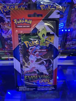 🔥 Pokemon TCG: Evolving Skies/Chilling Reign 2-Pack Latias Pin Blister Sealed - Image 1