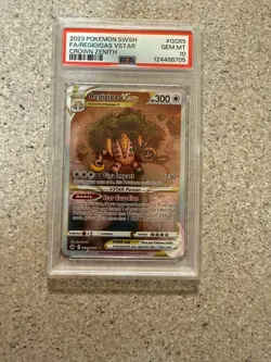 2023 Pokemon Crown Zenith Regigigas VSTAR Fa PSA 10 #GG55 NEW CERT 10/25 - Image 1