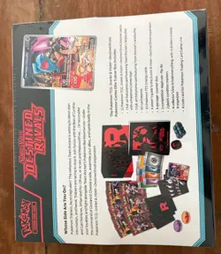 Pokemon TCG Destined Rivals Pokemon Center Exclusive Elite Trainer Box ETB - Image 2