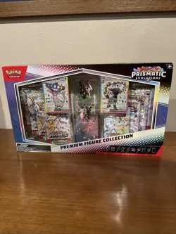 Pokemon TCG Scarlet & Violet Prismatic Evolutions Premium Figure Collection - Image 1