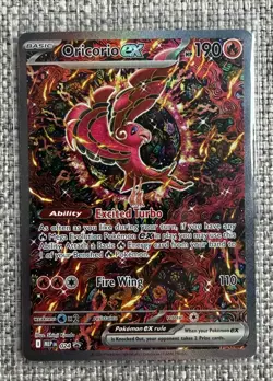 Pokemon Oricorio EX 024 Mega Evolution Black Star Promo Full Art NM 2025 - Image 1