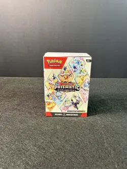 Pokemon TCG: S&V Prismatic Evolutions Booster Bundle (6pks) Factory Sealed - Image 1