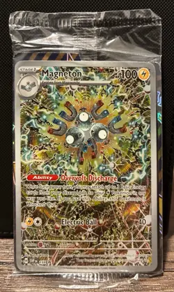 SEALED Magneton 159 Black Star Promo - Pokemon ETB Surging Sparks ETB - Image 1