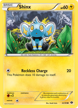 Shinx 43/99 C Next Destinies Pokemon NM/M - Image 1
