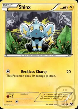 Shinx 43/99 C Next Destinies Pokemon NM/M - Image 3