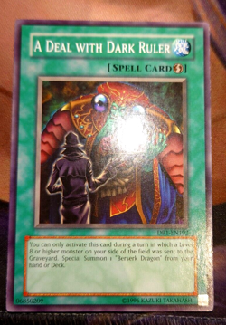 A Deal With Dark Ruler Dr1-en192 Yu-Gi-Oh! - Image 1