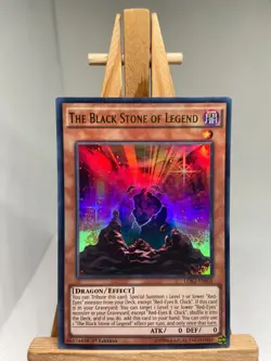 The Black Stone Of Legend - Ultra Rare 1st Edition LDK2-ENJ05 - LP - YuGiOh - Image 1