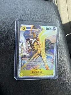 Borsalino op15 Egghead/Navy One Piece Card EB04-058 sr - Image 1