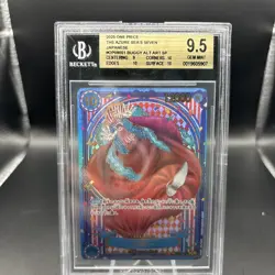 2025 One Piece JP The Azure Sea’s Seven Buggy Gold Alt Art! (3-10’s) Beckett 9.5 - Image 1