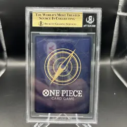 2025 One Piece JP The Azure Sea’s Seven Buggy Gold Alt Art! (3-10’s) Beckett 9.5 - Image 2