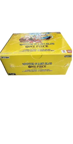 One Piece: Adventure on Kami's Island (OP15-EB04) Sealed Booster Box IN HAND. - Image 2