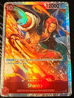 One Piece TCG OP06-007 (Shanks) Wings of the Captain NM Foil - Image 1