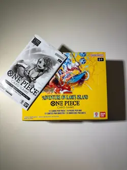 ONE PIECE OP 15 Adventure on kami's island Box + DASH PACK:NEW+UNSEALED+ENGLISH! - Image 1