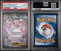 2025 POKEMON MEG SPECIAL ILLUSTRATION RARE #178 MEGA GARDEVOIR EX PSA 10 - Image 3