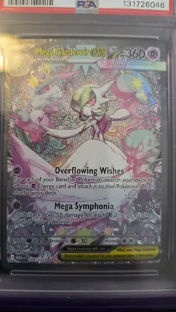 2025 Pokemon Meg En, Mega Gardevoir Ex Special Illustration Rare Gem Mint PSA 10 - Image 3