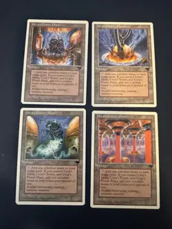 MTG - Magic The Gathering - 12 Card Set Of Urza’s Lands - Chronicles - NP/LN! - Image 4