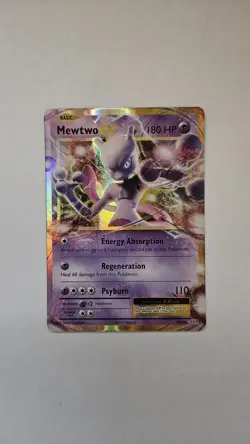 Mewtwo EX 52/108 Ultra Rare Card - XY Evolutions 2016 NM Condition - Image 1
