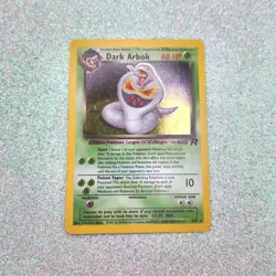 Dark Arbok Team Rocket 2/82 Holo Rare 60 HP Wizards 2000 Card Pokemon TCG - Image 1