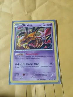 Pokemon Giratina TCG XY184 XY Promos Black Star Promo Holo Card - Image 1