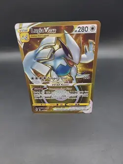 Lugia VSTAR 211/195 Near Mint NM Secret Rare Card Silver Tempest - Image 1