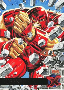 1995 Fleer Ultra Marvel X-Men TCG Juggernaut Card #26 - Image 1