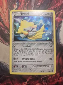 Pokemon TCG Jirachi Black Star Promos Holo Card XY67 MP - Image 1