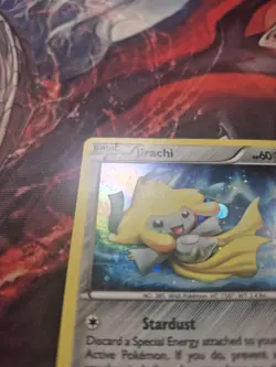 Pokemon TCG Jirachi Black Star Promos Holo Card XY67 MP - Image 4