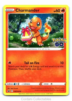 Charmander SWSH232 - SWSH Black Star Promo - Pokemon Card - Near Mint - Image 1