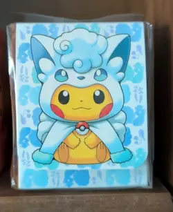 Vulpix Poncho Pikachu Pokemon Center Box withDeck Box Dividers NO CARDS 4521329212272 - Image 2