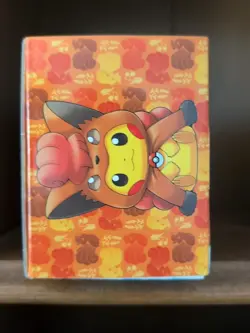 Vulpix Poncho Pikachu Pokemon Center Box withDeck Box Dividers NO CARDS 4521329212272 - Image 3