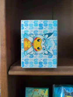 Vulpix Poncho Pikachu Pokemon Center Box withDeck Box Dividers NO CARDS 4521329212272 - Image 5