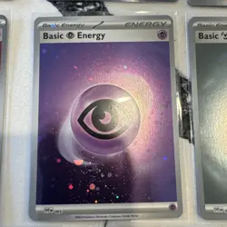 151 Cosmos Holo Energy Set 8 Card NM Full Set Collection Pokemon SV SVE 001-008 - Image 5