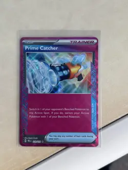 Pokemon TCG Prime Catcher Card 119/131 Prismatic Evolutions Ace Spec Trainer - Image 1