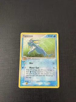 Vaporeon #6/17 POP Series 3 Promo Pokemon Card Holo Foil - Image 2