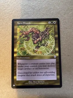 AURA SHARDS (INVASION) Mystery Booster/the List Magic MTG MINT CARD - Image 1