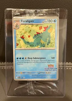 Sealed Set/Pack Pokemon 2024 Illustration Contest TCG PROMO Cards PIKACHU SVP214 - Image 2