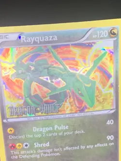 Rayquaza 11/20 Dragon Vault Stamped - Pokemon Card - HP - Image 2