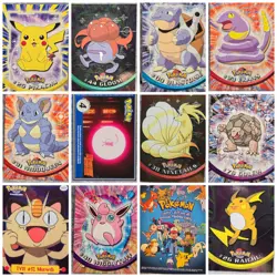 You choose! Vintage original Pokemon TV trading cards, Topps, 95 96 98 1999 - Image 1