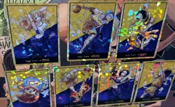 One Piece TCG Lakers NBA CUSTOM DON !! English Anime 10 Collectible Cards - Image 1