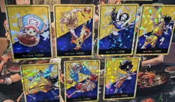 One Piece TCG Lakers NBA CUSTOM DON !! English Anime 10 Collectible Cards - Image 2